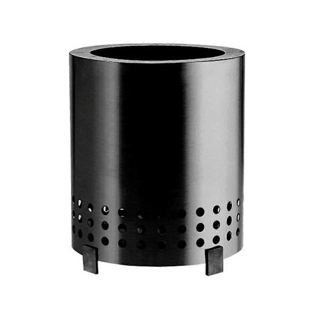 Svart Bärbar Utomhus Campingspis Ved Eldad Mini Spis Picknick Eldstad BBQ Kokare Ugn Tra