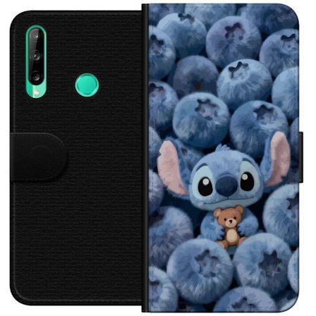 Kompatibelt Lommeboketui til Huawei P40 lite E Lady Gaga minimalistisk plakat med gitar og monokrom design