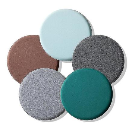Rundt Memory Foam Putestol Pude Komfortabel Pustende Polstret Avføringstrekk Vaskbar Matte For Hjem Soverom Coffee Color 40cm