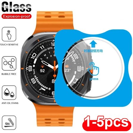 Härdat Glas För Samsung Galaxy Watch 47mm 40mm 44mm 45 46 43mm 42mm Premium Skärmskydd Galaxy Watch Ultra 7 6 5 4 Glas