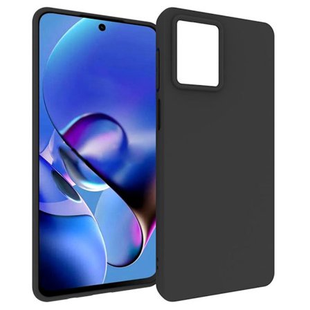 SKALO Motorola Moto G54 5G Matte Black Ultra-tynd TPU Cover