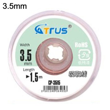 1,5M Lengde Avlodding Flette Loddefjerner veke 3,5MM