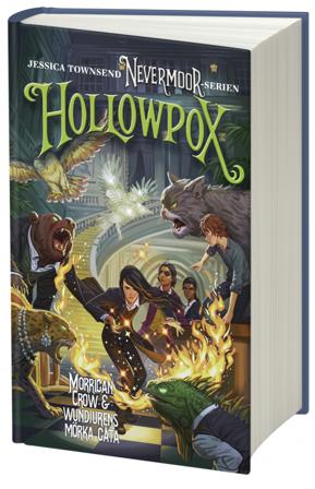 Hollowpox : Morrigan Crow & wundjurens mörka gåta - Bok av Jessica Townsend - Kartonnage