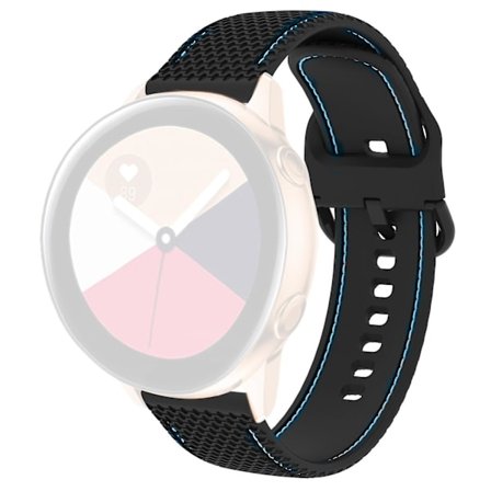 Sömnadslinje Silikonersättning handledsrem för Samsung Galaxy Watch 5 40mm/44mm /Watch 5 Pro 45mm
