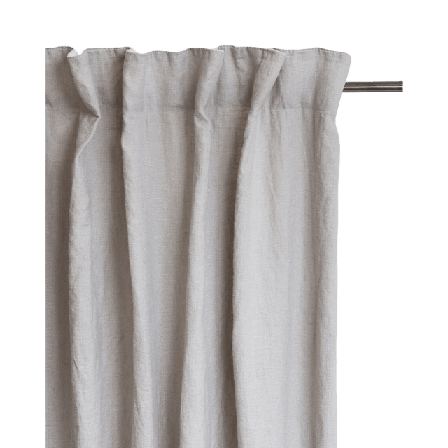 Himla Sunshine Gardin ash 140x250 Gardiner Grå