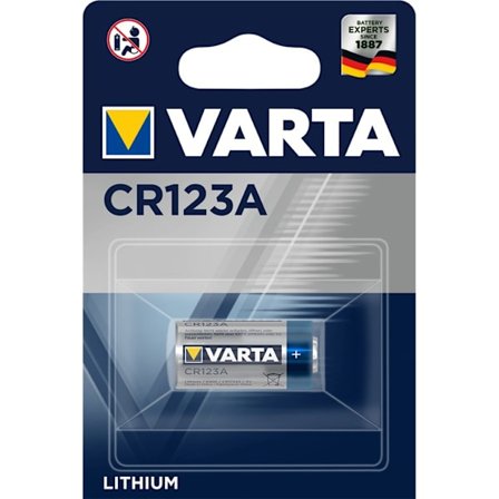 CR123A (6205) batteri, 1 st. i blister