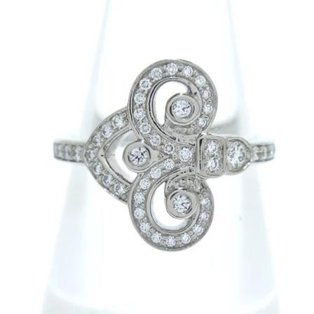Tiffany & Co. Pre-owned Pre-owned Platina ringar grå, Dam Vintage Smycken, Dam, Storlek: ONE SIZE