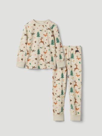 Polarn O. Pyret Pyjamas jul - 98|104 - barnkläder - beige