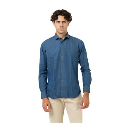 Xacus - Skjortor - Blå - Herr - Storlek: 3xl, Herr, Storlek: 3XL