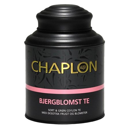 Chaplon Tea Bjergblomst Økologisk Sort & Grøn Te 160 g, Helse & Madvarer, Te, Blandet Te
