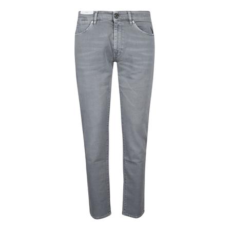 PT Torino, Straight Jeans Grijs, Heren, Maat:W33