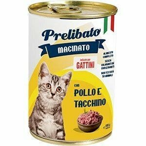Unipro Prelibato Macinato Pollo e Tacchino per Gattini 400g