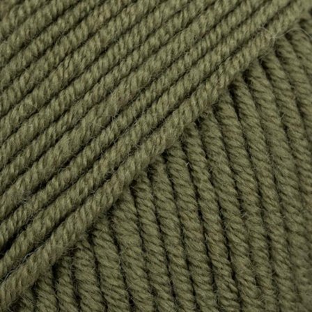 Drops Garn Merino-Extra-Fine Mosegrønn 53, 50g