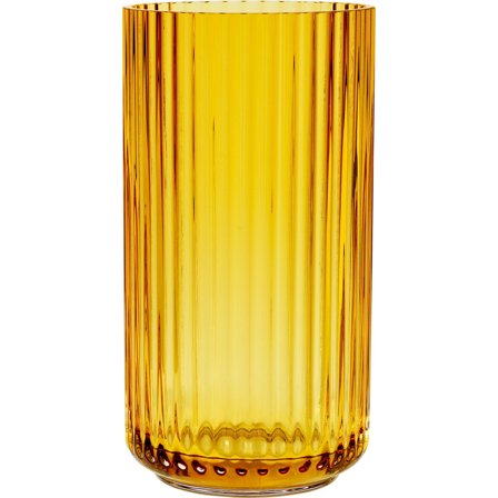 Lyngby porcelæn Lyngbyvasen 15 cm., glas - amber | Inredning > Vaser & Krukor > Vas | Bagaren och Kocken