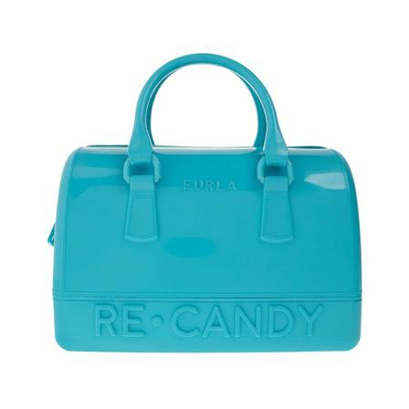 Furla, Candy handbag Blauw, Dames, Maat:ONE Size,Polyurethaan