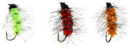 Ifish Caterpillars baits Multi-colored OneSize