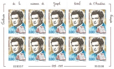 Monaco 1998 - YT 2155 - Postfrisk miniark