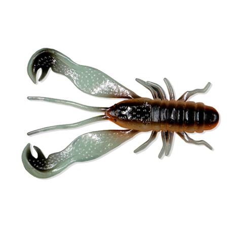 LMAB Finesse Filet Craw 10cm 3-pack Sunrise