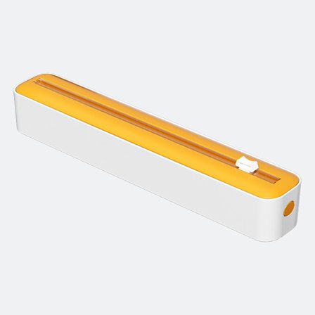 Magnetisk dispenser og skærer til husholdningsfilm - Vægmonteret skærer, holder til husholdningsfilm til køkken - Passer til 30 cm