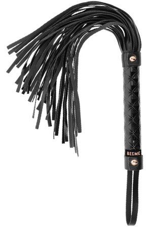 Black Edition Vegan Leather Flogger - Woome.pl