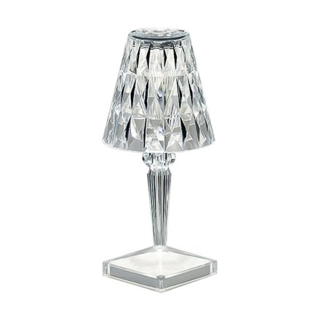 Crystal Diamond Table Lamp Usb Internet Celebrity Bar
