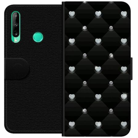 Huawei P40 Lite E Plånboksfodral Bling Heart