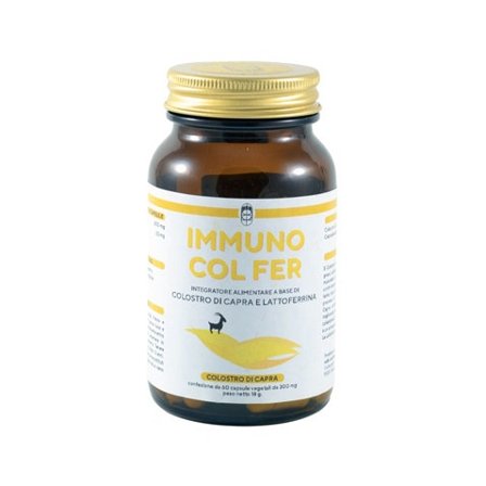 Immuno Col Fer Colostro Di Capra 60 Capsule Vegetali