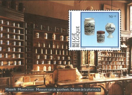 Belgien - Apotek - Postfrisk miniark