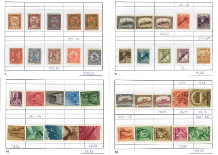 Ungarn - Udvalgshæfte med 160 forskellige frimærker - Postfrisk