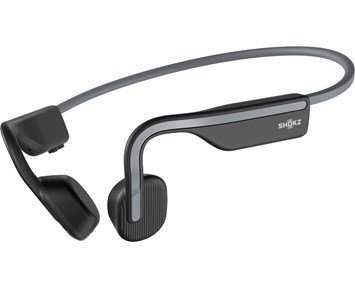 SHOKZ-OpenMove - Grey-Komfortable hodetelefoner for deg med aktiv livsstil-Head & earphones-Hodetelefoner til trening