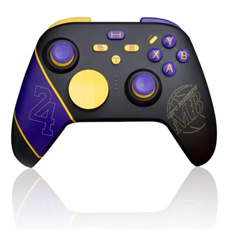 Svart trådlös spelkontroll, 2.4G trådlös spelkontroll, Bluetooth-kontroll för Xbox One/Xbox One S/Xbox One X/Xbox Series X/PS3/PC