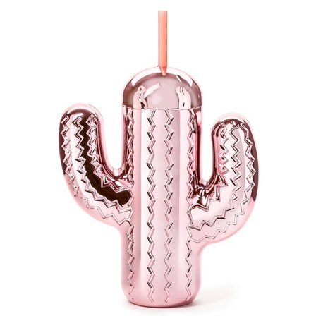 Kaktusglas Med Sugrör - Partyninja.se