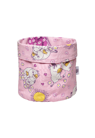 Arabia Mumin förvaringskorg D20 Förälskade Förvaring Rosa 21 CM