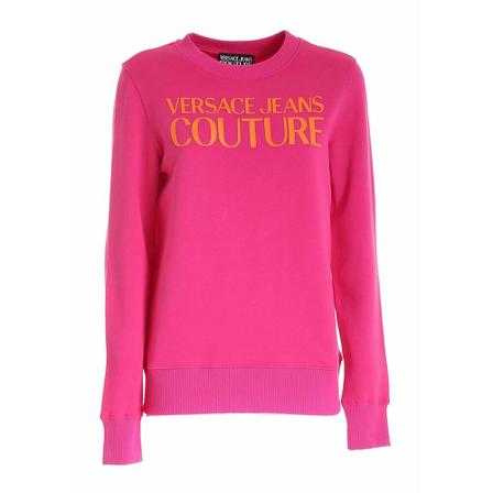Versace Jeans Couture Logo Sweatshirt , Roze , Dames , Maat: L