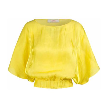 Jucca, Blouse Geel, Dames, Maat:M