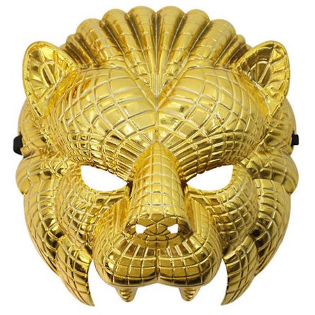 Naamiaisnaamio Kulta Leopardi/Leijona/Sika/Pöllö Naamio Juhlanaamio Halloween Cosplay Naamio Naiset Miehet Eläinnaamio Pallo Naamio