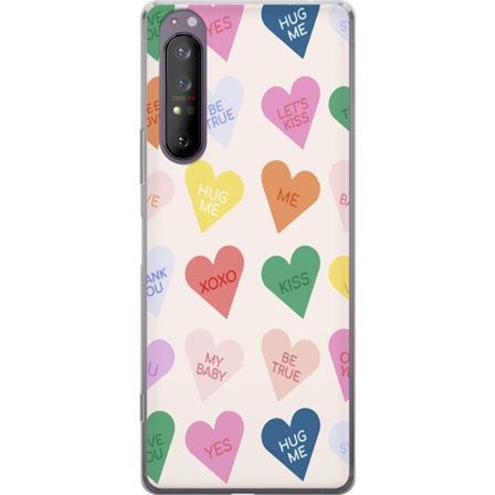 Yhteensopiva Puhelinkuori Sony Sony Xperia 1 II Karkkisydämet