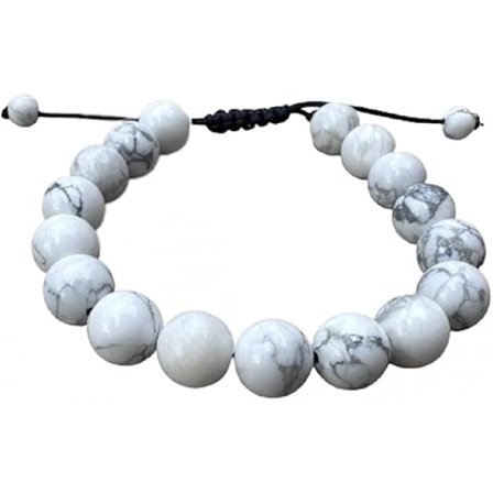 Naturligt Kristallarmband för Kvinnor Män 8mm Pärlstenarmband Halvädelstenar