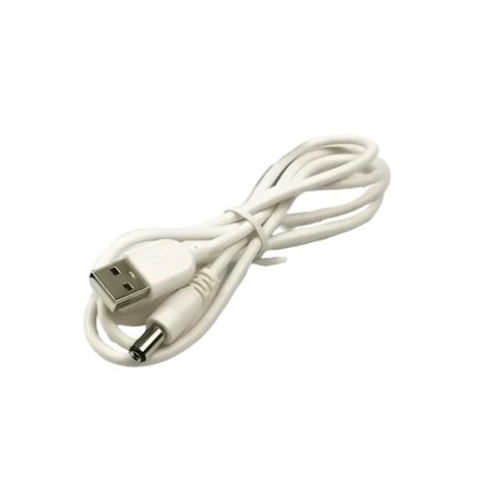 USB-DC5521-virtajohto kannettava USB-5.5x2.1mm-adapterikaapeli LED-valolle