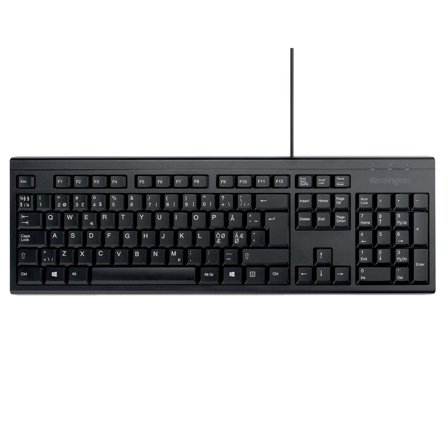 Kensington KB100 EQ Wired Keyboard - Pan Nordic