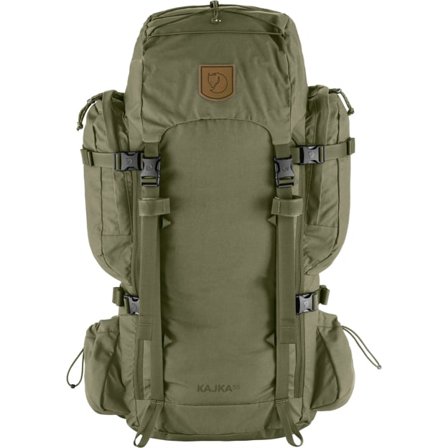 Fjällräven Kajka 55 55L-S/M Rucksack in Green/Grün, Vinylon-F | Size: Small/Medium