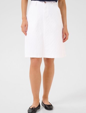 Cream Crangelena Skirt - White - 42