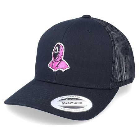 Scenes - Schwarz trucker Cap - Squid Guard Patch Black Trucker @ Hatstore