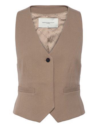 Copenhagen Muse Cmtailor-Waistcoat - Brown - L