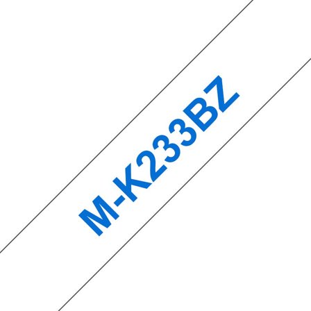 Brother M-K233BZ - 1 stk - Rull (1,2 cm x 8 m) - skriverteip