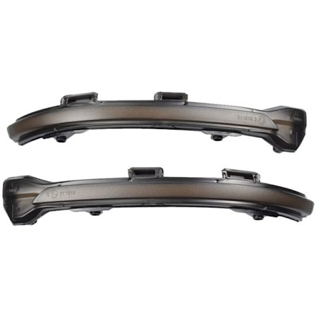 LED-bil dynamisk blinkers backspegellampa för Golf 7 MK7 7.5 R Sportsvan blå-gul