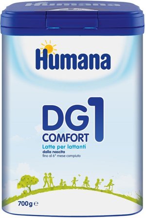 Humana DG1 Comfort Latte Lattanti Nascita 700g - Nutrizione