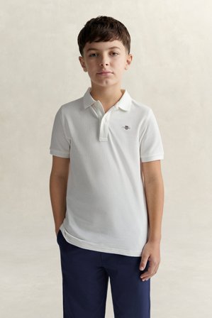 GANT Teenager Piqué Poloshirt (170) Weiß