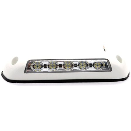 12V LED Ultra Slim Solskærmslys til Campingbiler, Yachts og Auto Interiørbelysning - Kompatibel med Campingvognsdøre og Korridorer