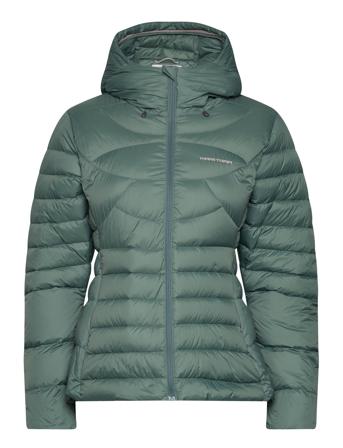 Sanne Down Jacket Fôret Jakke Grønn Kari Traa*Betinget Tilbud